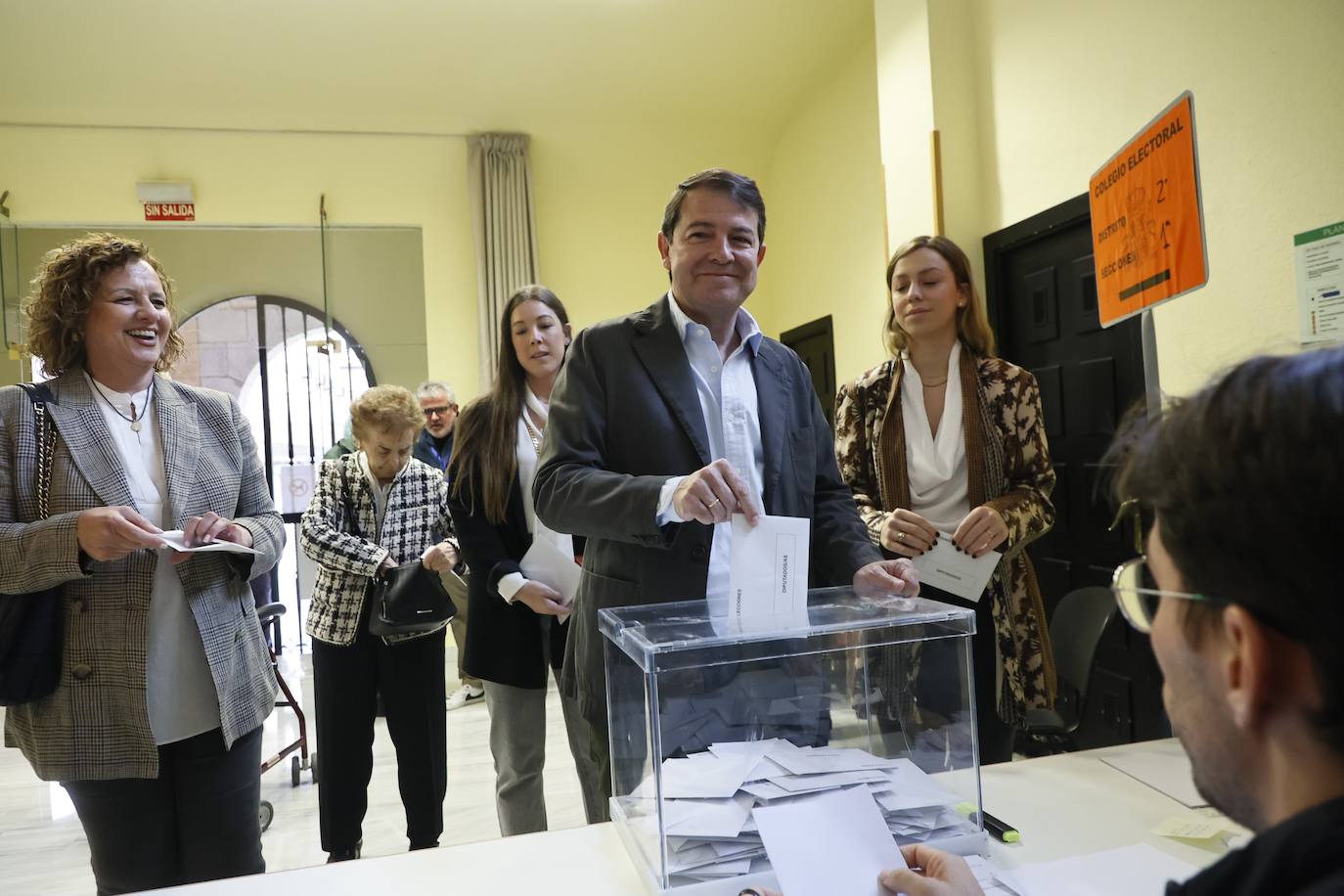 Así está transcurriendo la jornada electoral en Salamanca