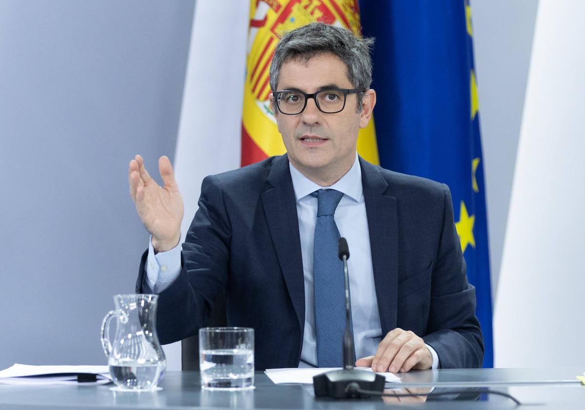 Félix Bolaños, ingresado y operado de urgencia