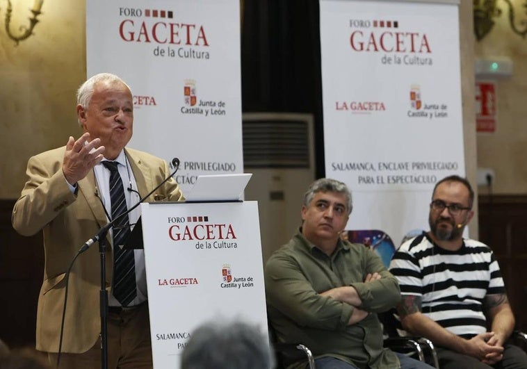 Gonzalo Santonja, consejero de Cultura de la Junta de Castilla y León.