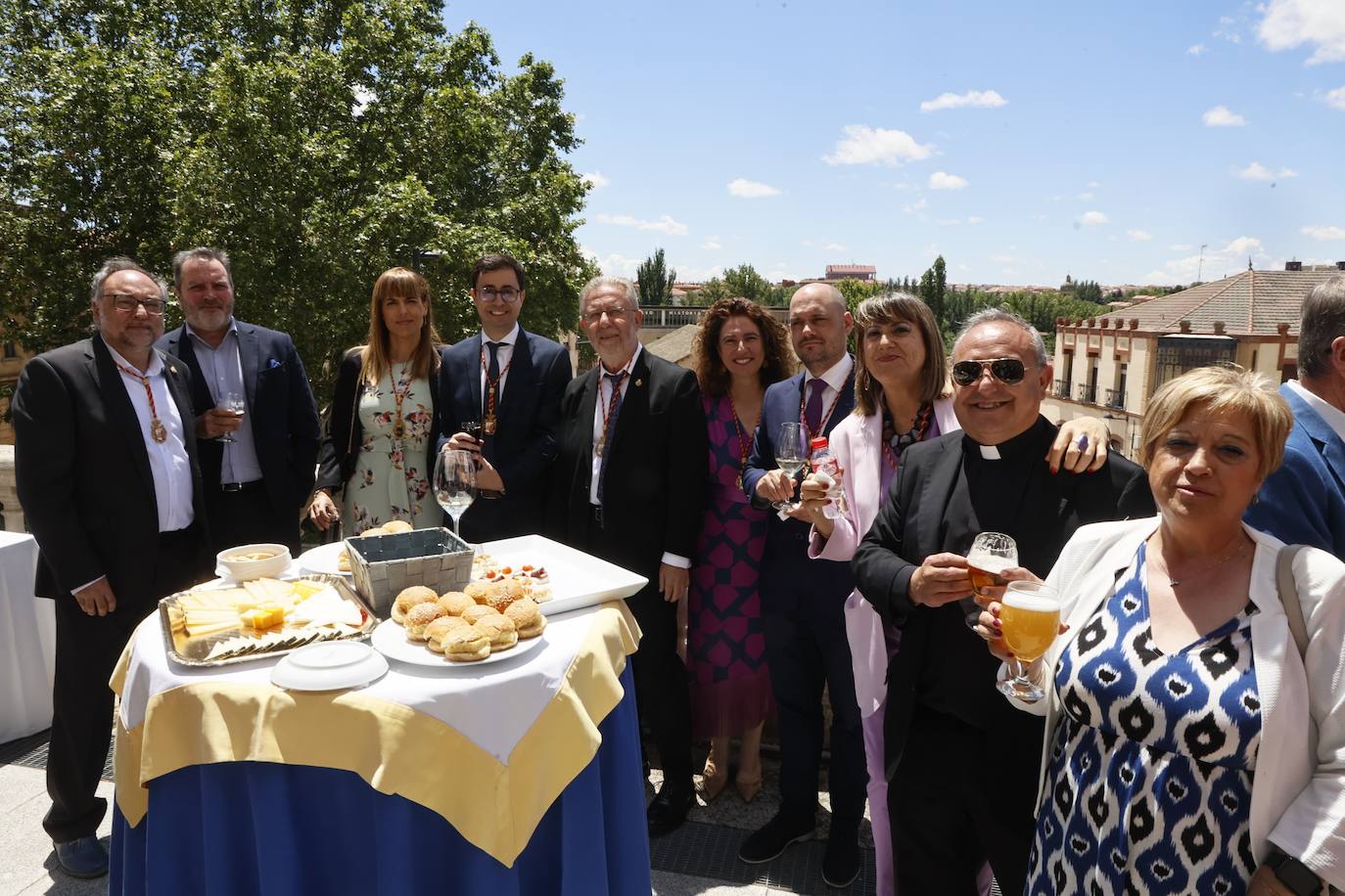 Así ha sido la recepción oficial del Ayuntamiento por la celebración de San Juan de Sahagún