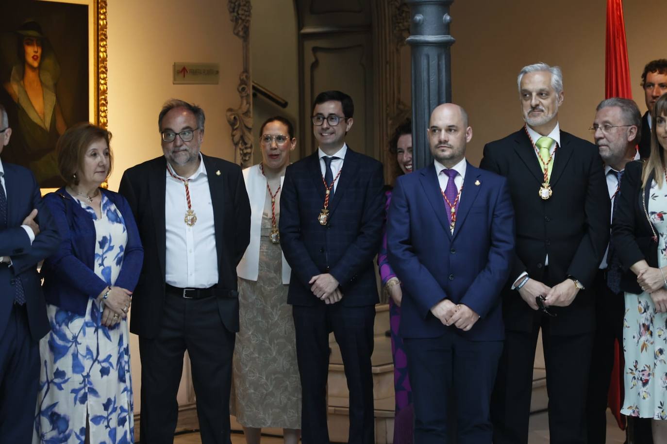 Así ha sido la recepción oficial del Ayuntamiento por la celebración de San Juan de Sahagún