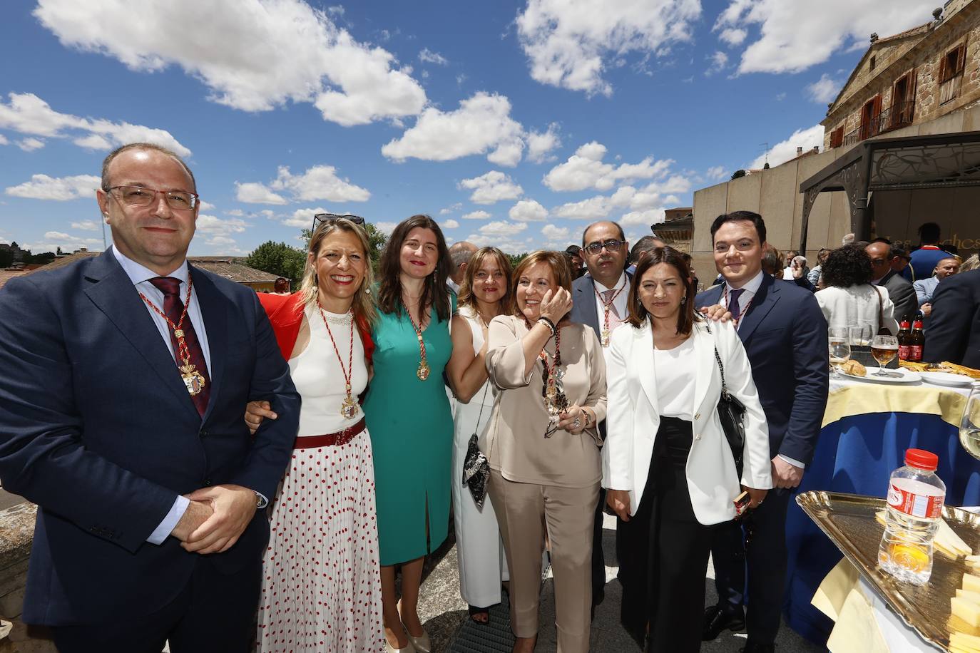 Así ha sido la recepción oficial del Ayuntamiento por la celebración de San Juan de Sahagún