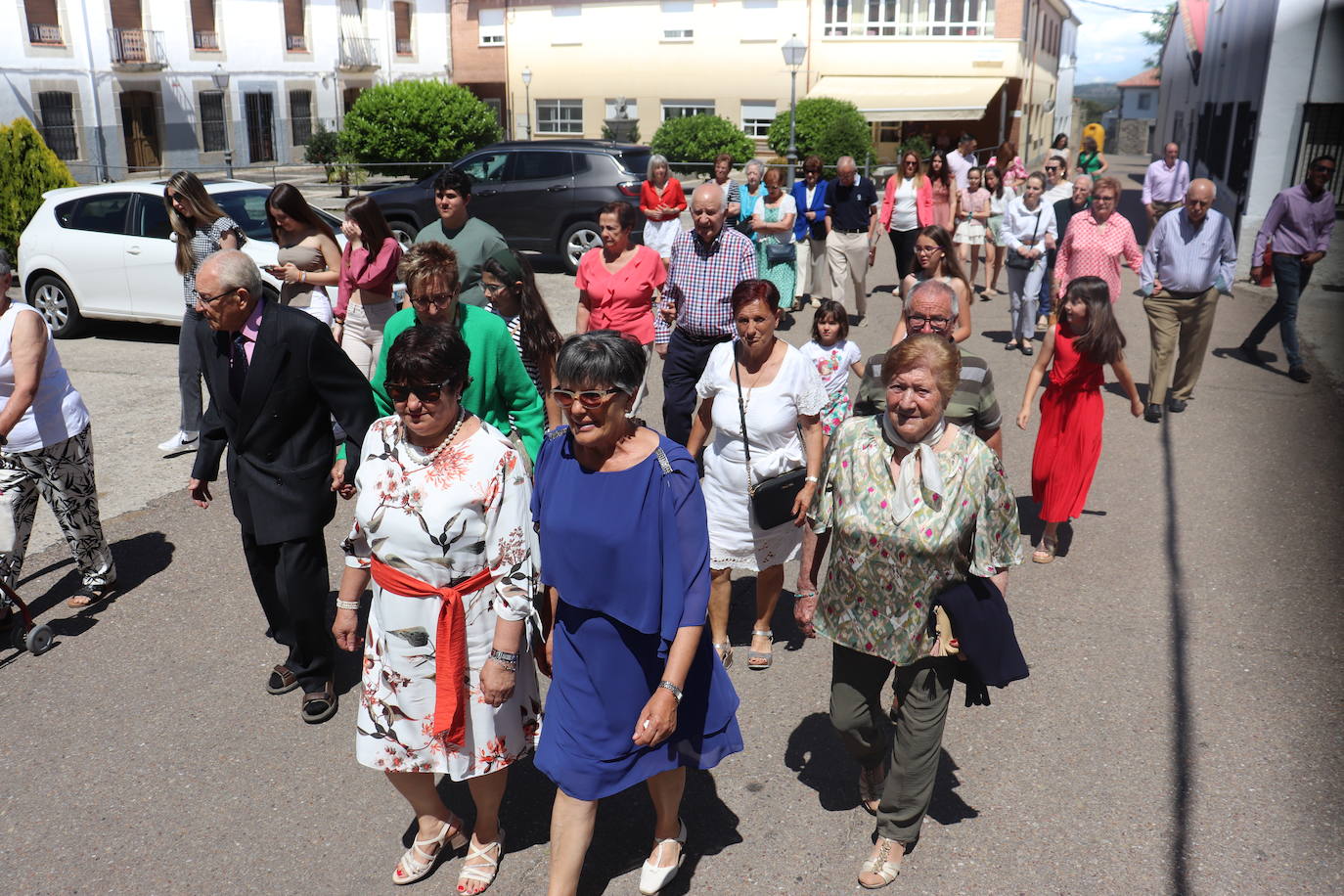 Ledrada celebra la festividad de San Antonio