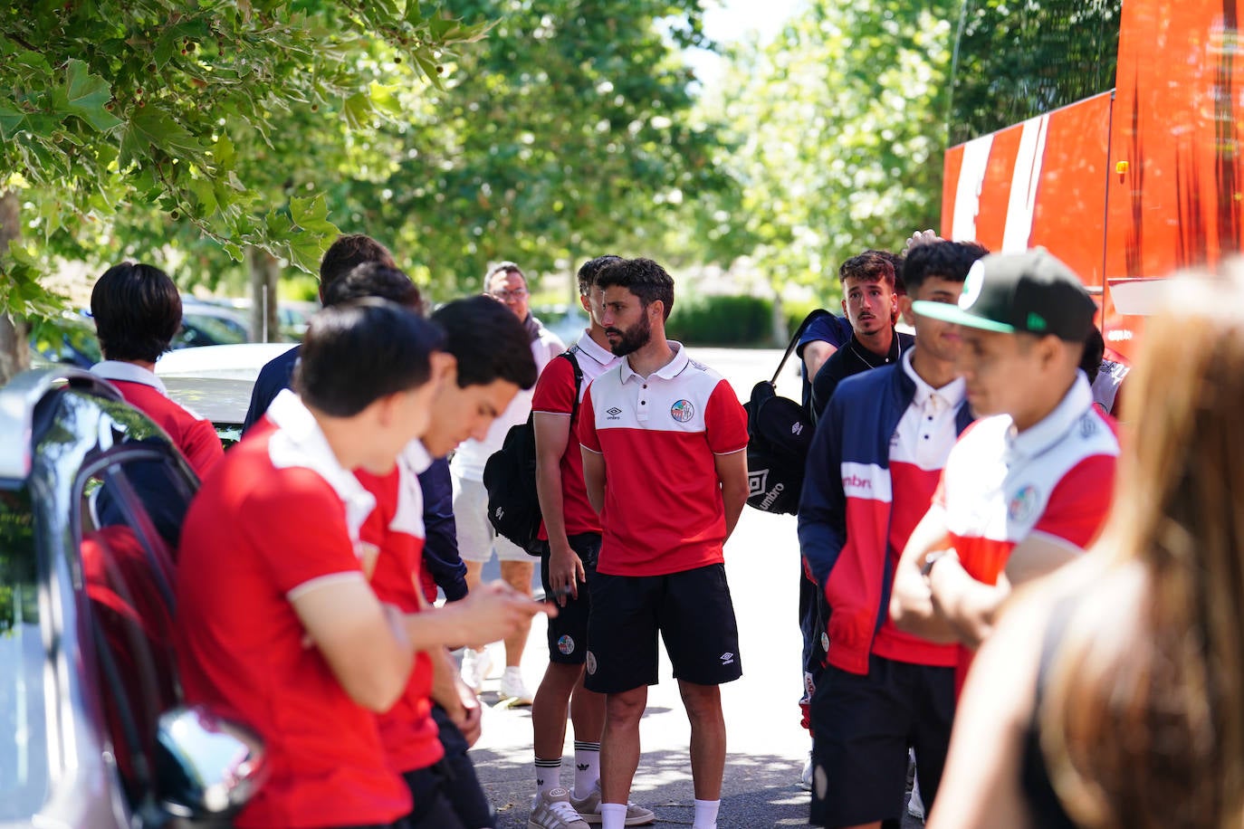 El Salamanca UDS, rumbo a Vigo con Poveda y otros 20 jugadores a bordo