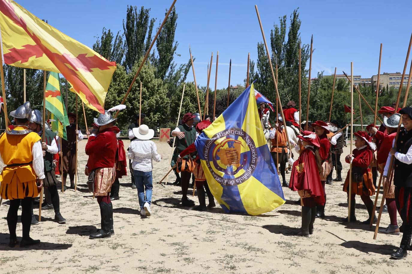 La batalla de los Tercios en el Puente Romano, en imágenes