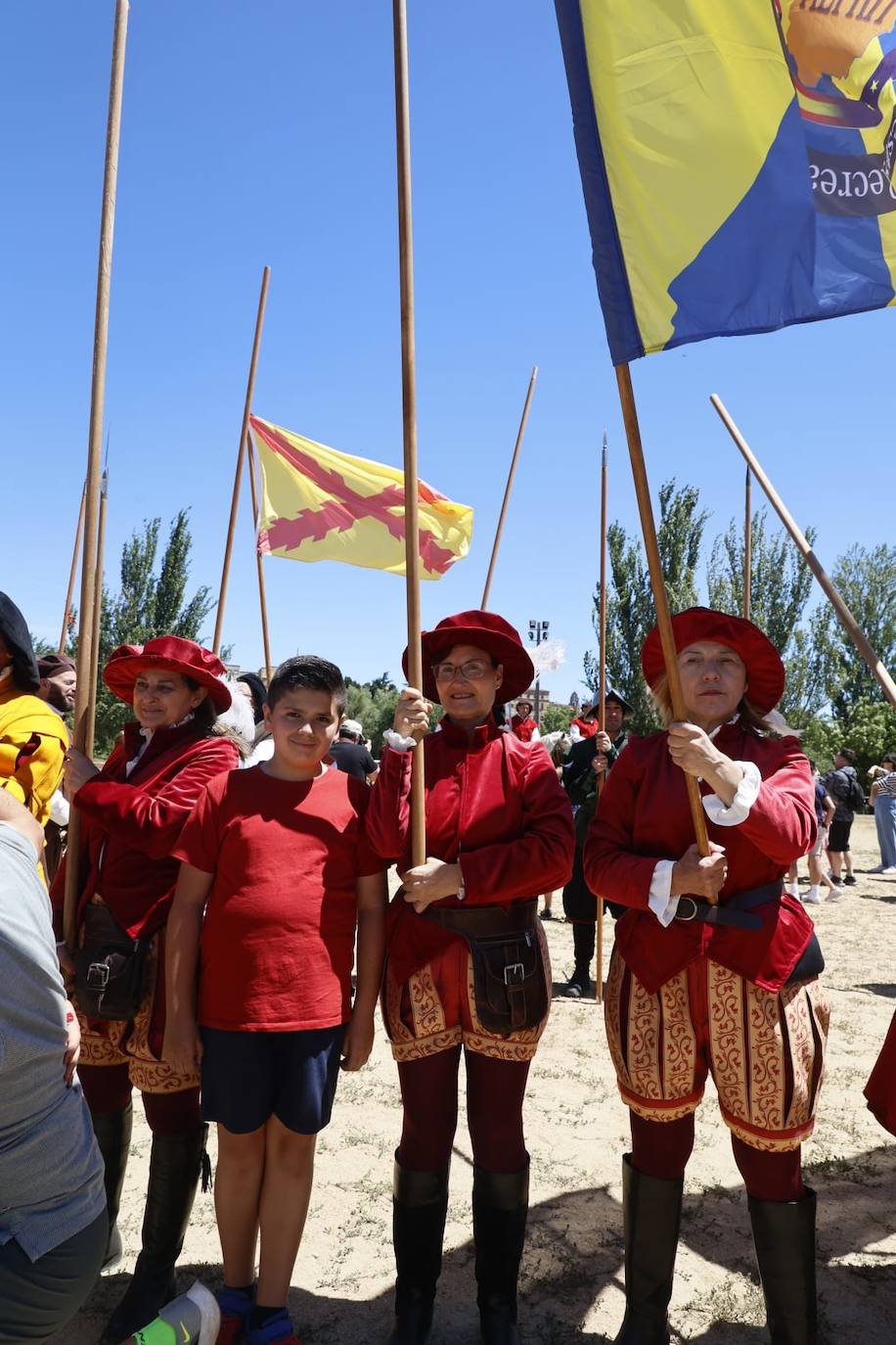 La batalla de los Tercios en el Puente Romano, en imágenes