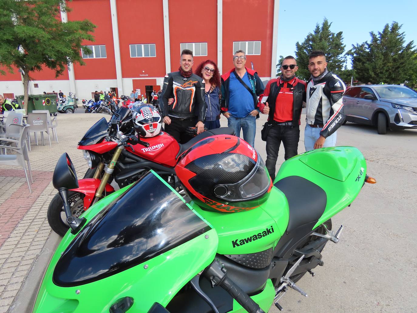 Más de 300 motos tomaron las calles de Villoria