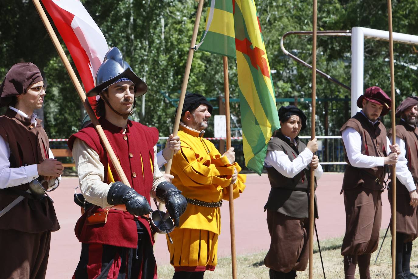 La batalla de los Tercios en el Puente Romano, en imágenes