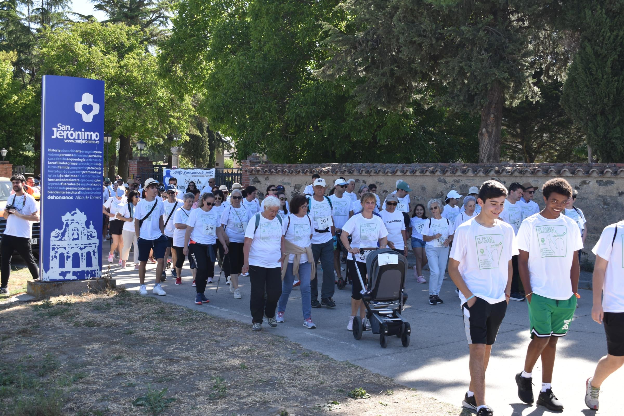 Kilómetros solidarios en Alba de Tormes para mejorar la vida de los niños hospitalizados