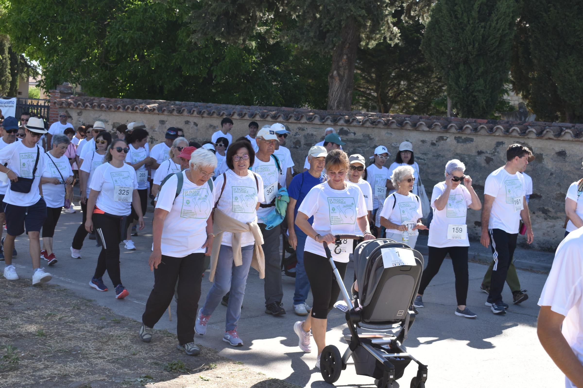 Kilómetros solidarios en Alba de Tormes para mejorar la vida de los niños hospitalizados