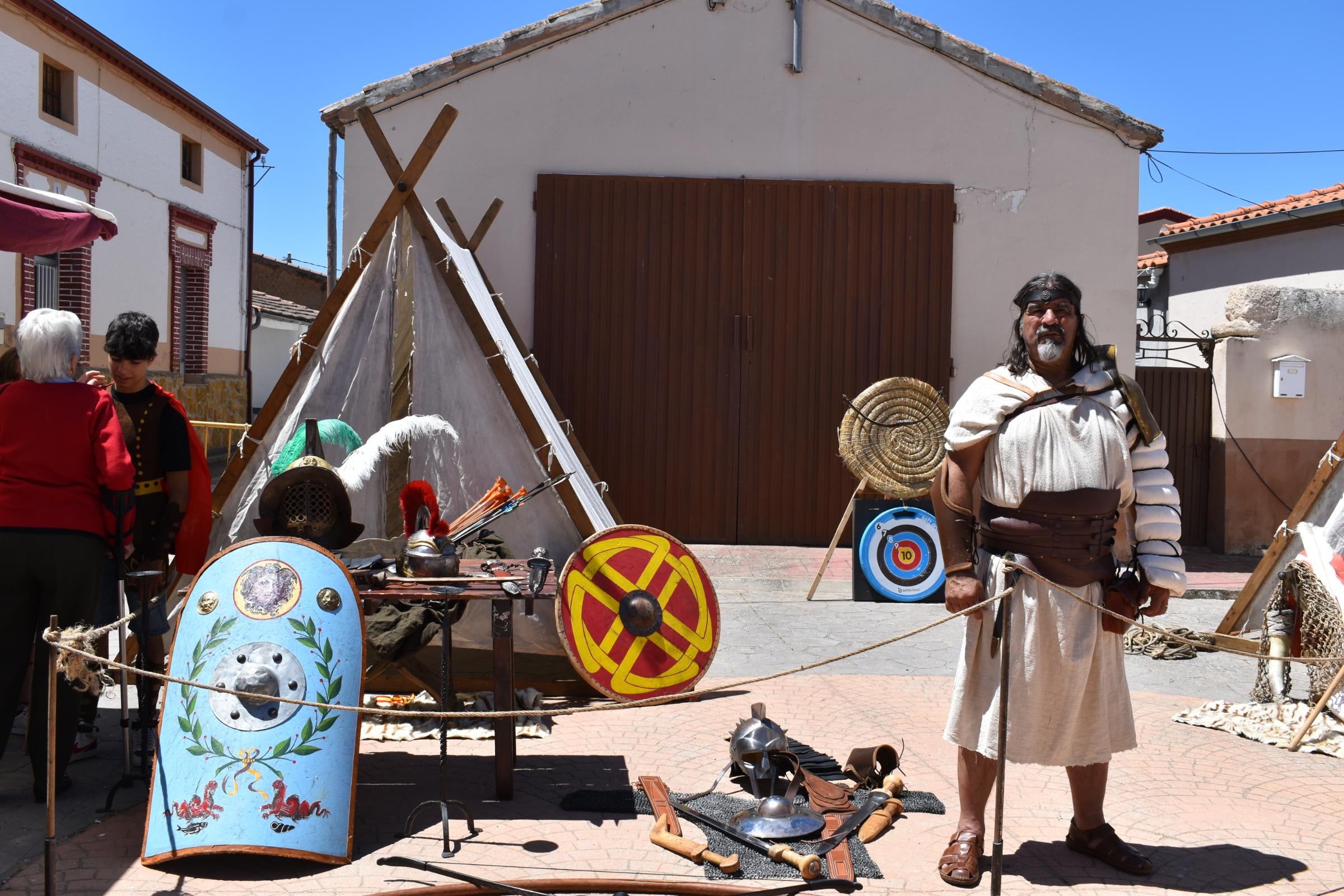 El pueblo salmantino que ha regresado por un día a la época romana