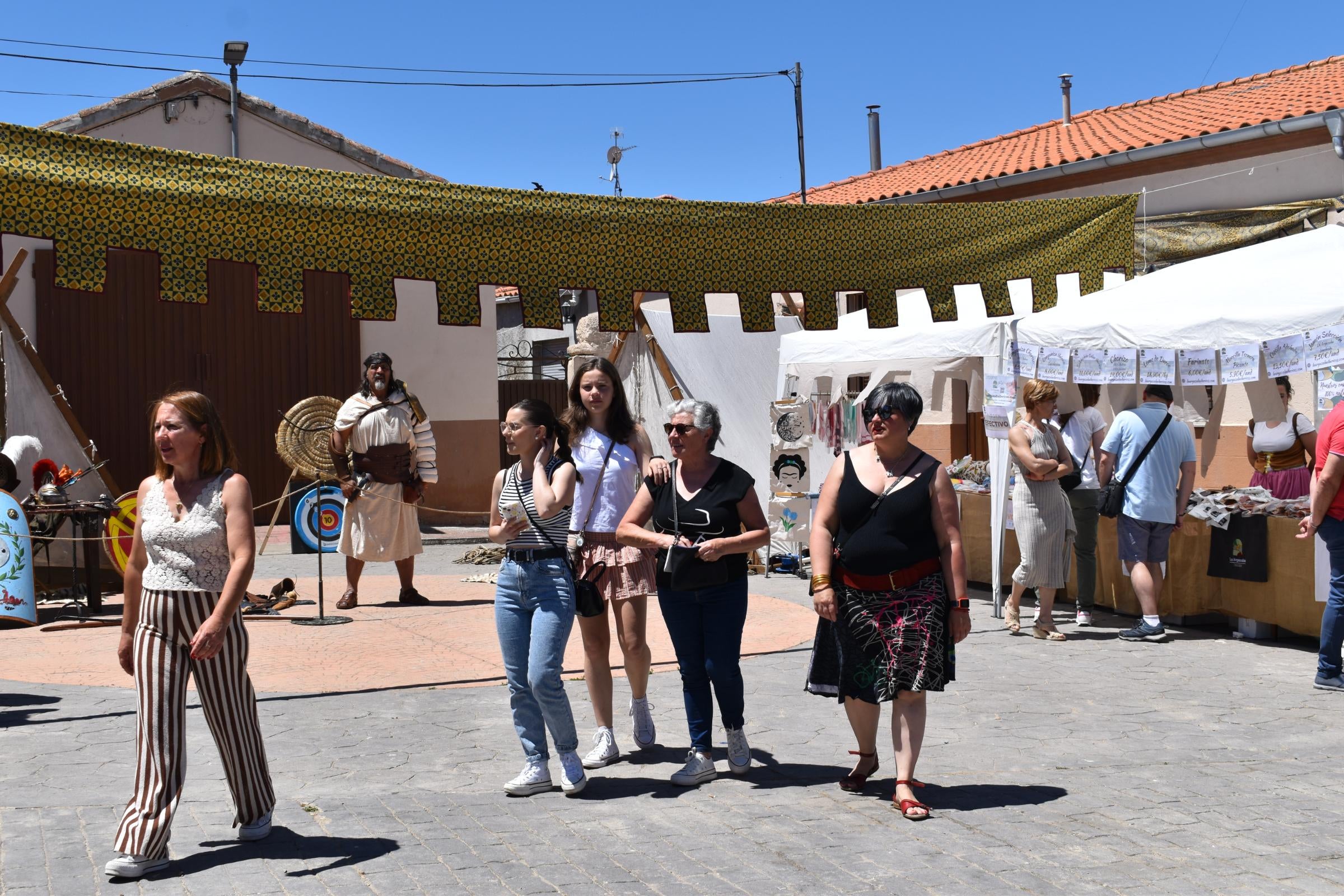 El pueblo salmantino que ha regresado por un día a la época romana