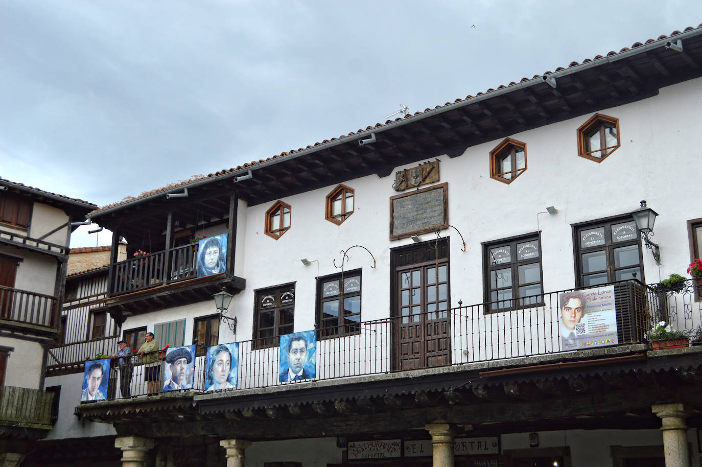 La exposición sobre García Lorca ya reposa en La Alberca