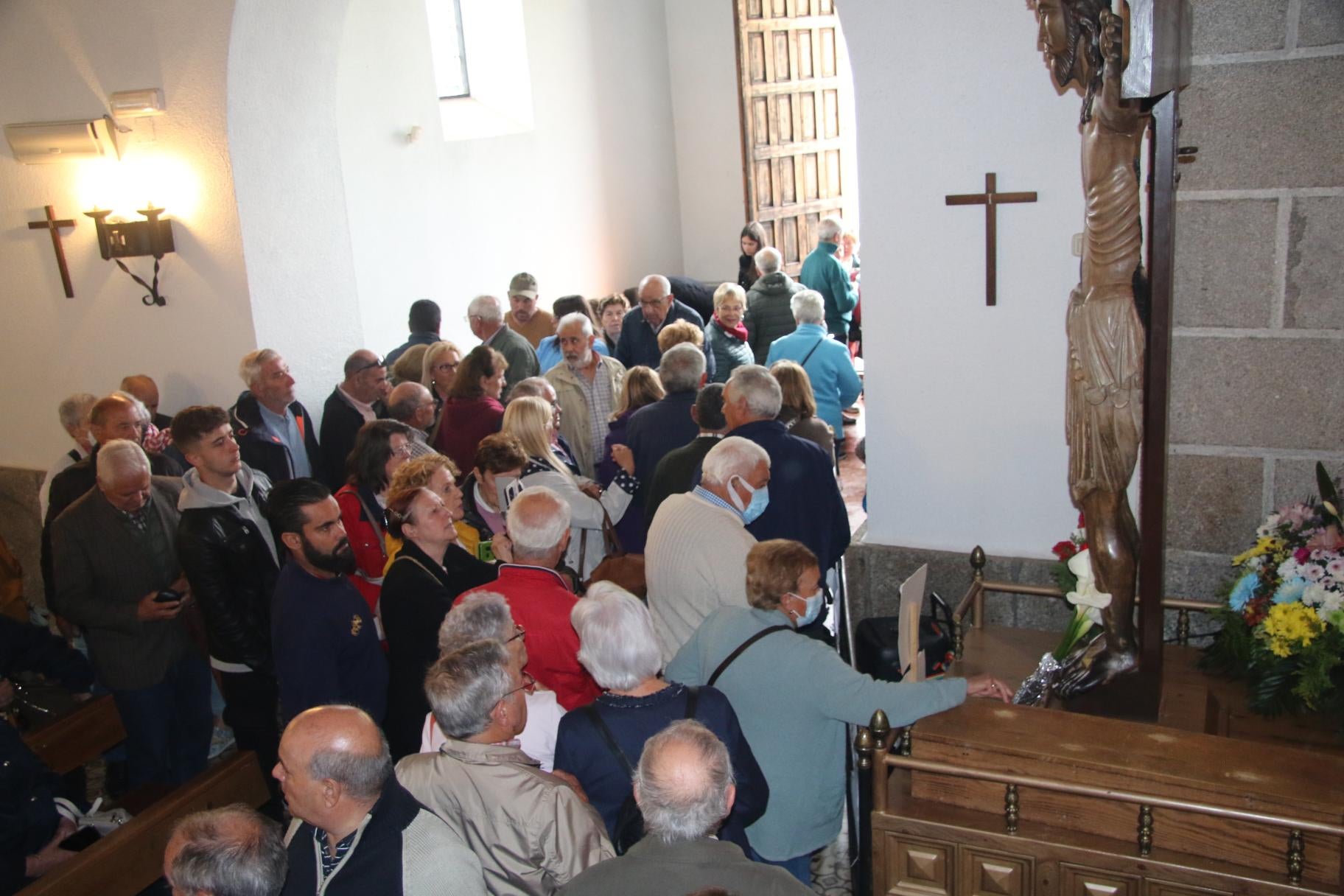 La lluvia desluce la romería grande del Cristo de Cabrera