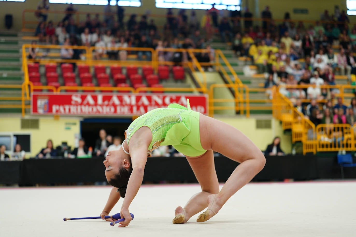 El Rítmica Salamanca se luce en la gran final de la Liga Autonómica