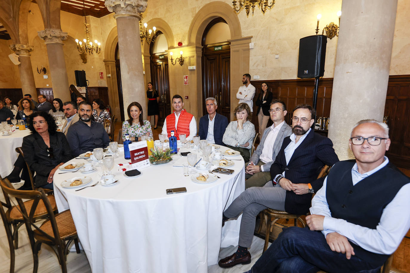 Marta García (Icecyl), Pedro García (Ecotisa), Ana Isabel Doncel (Laboral Kutxa), Germán San Máximo (San Máximo Telecom), Francisco Julián Ramos (Viso Desamianta), Viktoria Márkova (Servicios Punto Viso), Manuel Cabezas (IME), Francisco Blázquez (Jamones Blázquez) y Federico Martín (CSIF).