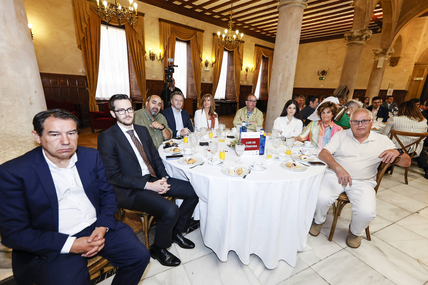 Emilio Colino (Harinas Colino), Rubén Tejada (Gerhogar), Saúl Hernández (Idimad 360), Jesús Hierro (Laboral Kutxa), Ana García (LA GACETA), Miguel Ángel Sánchez (Mirat 4), Lucía Gil y María Nieves García (Asesoría Pereña) y Guillermo Salvador (Anpe).