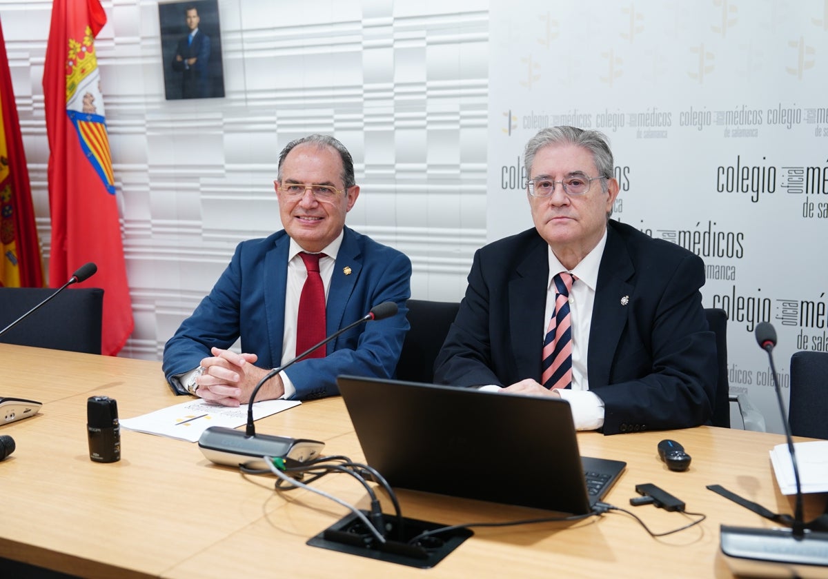 Santiago Santa Cruz y Francisco Lozano presentaron el informe.