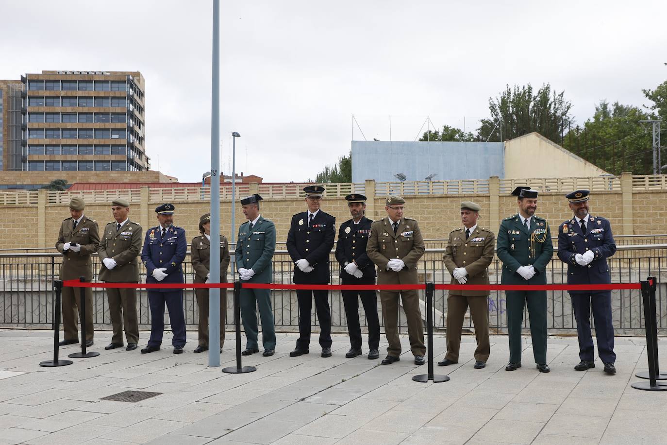 Así ha sido el emotivo recuerdo de la Policía Nacional de Salamanca a los agentes asesinados a manos de grupos terroristas