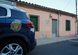 Una patrulla de la Policía Nacional en Chamberí.