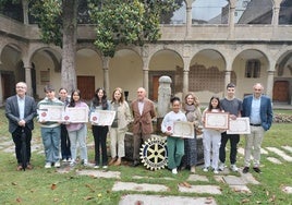 La entrega del premio tuvo lugar en el convento de San Francisco.