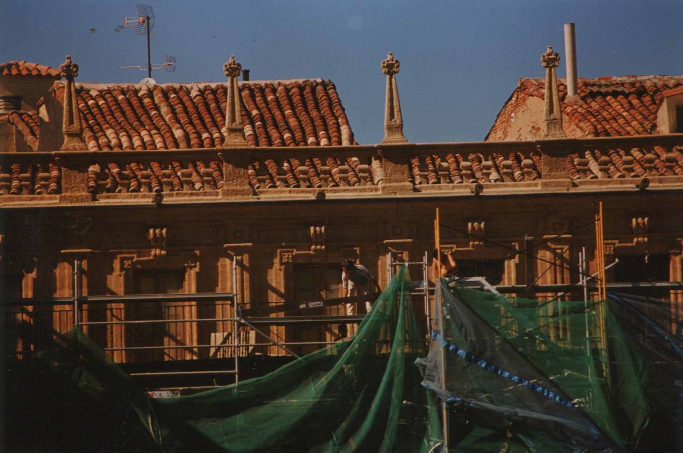 Jardines, corridas de toros o grandes ferias: así ha cambiado la Plaza Mayor de Salamanca en los últimos años