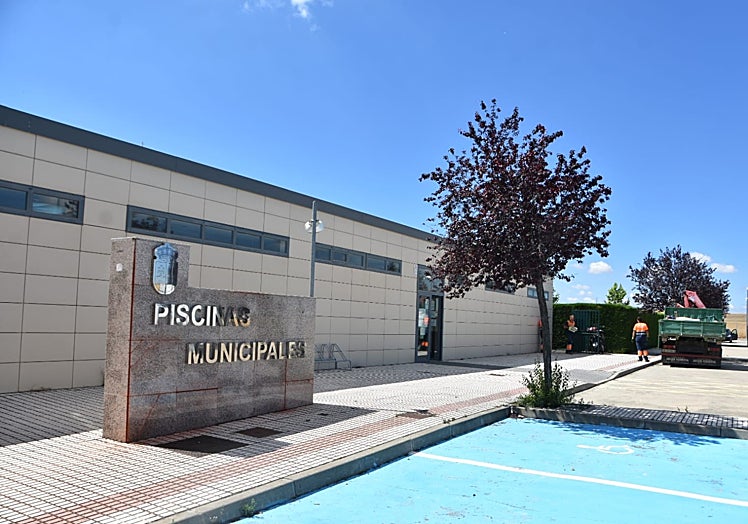 Las piscinas municipales de Castellanos de Moriscos.