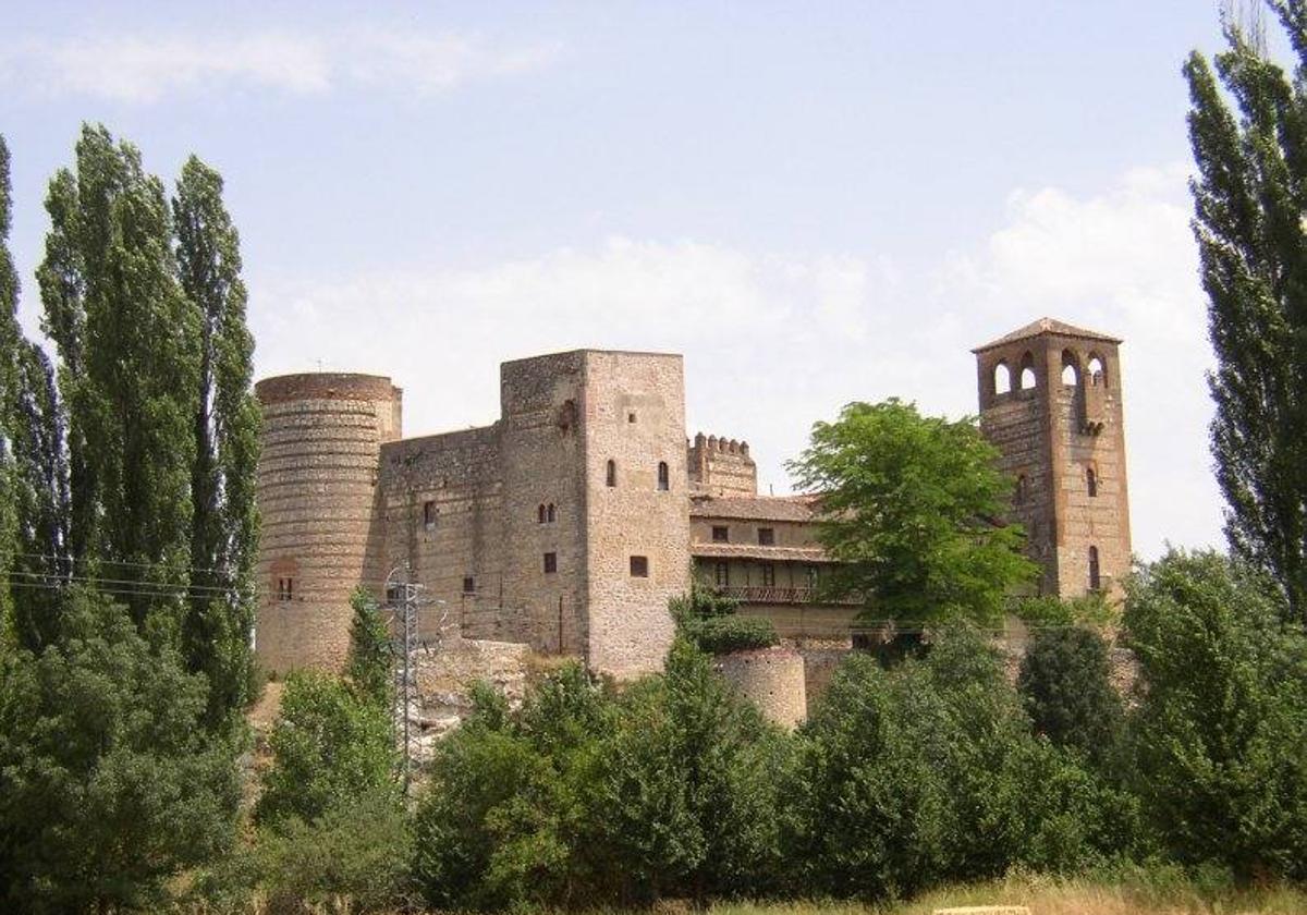 Imagen del castillo de Castilnovo, en Segovia.