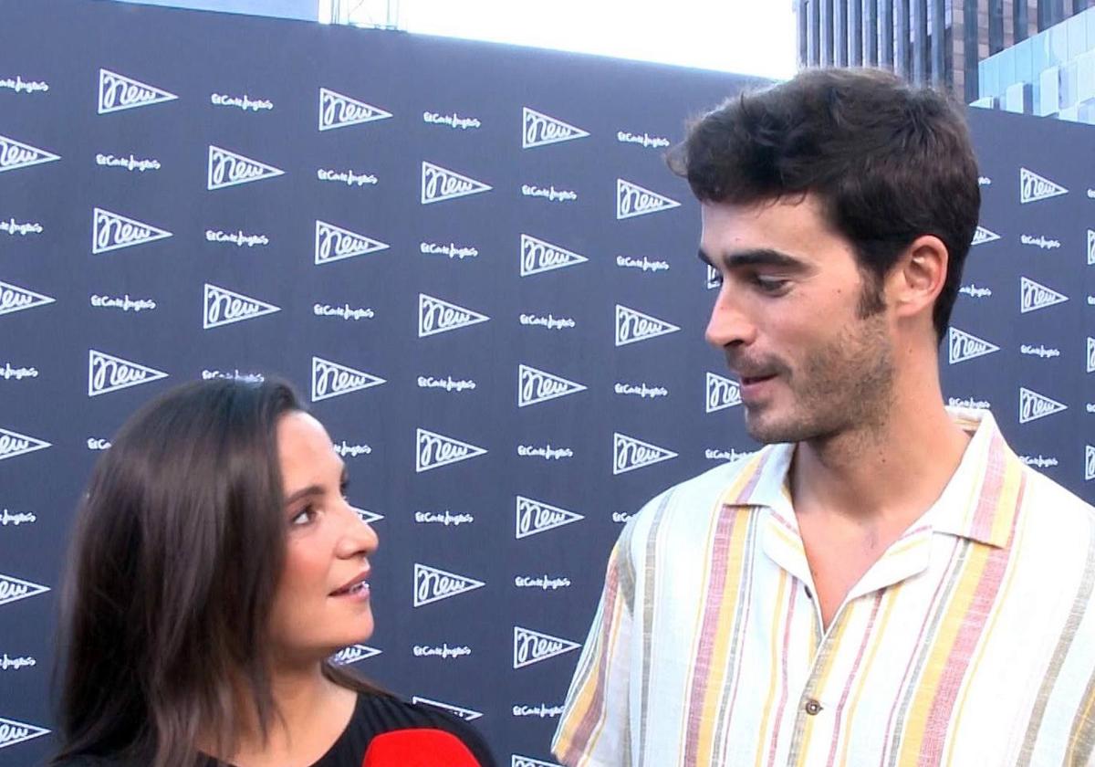 Marta Pombo y Luis Zamalloa, ante el micrófono de Europa Press.