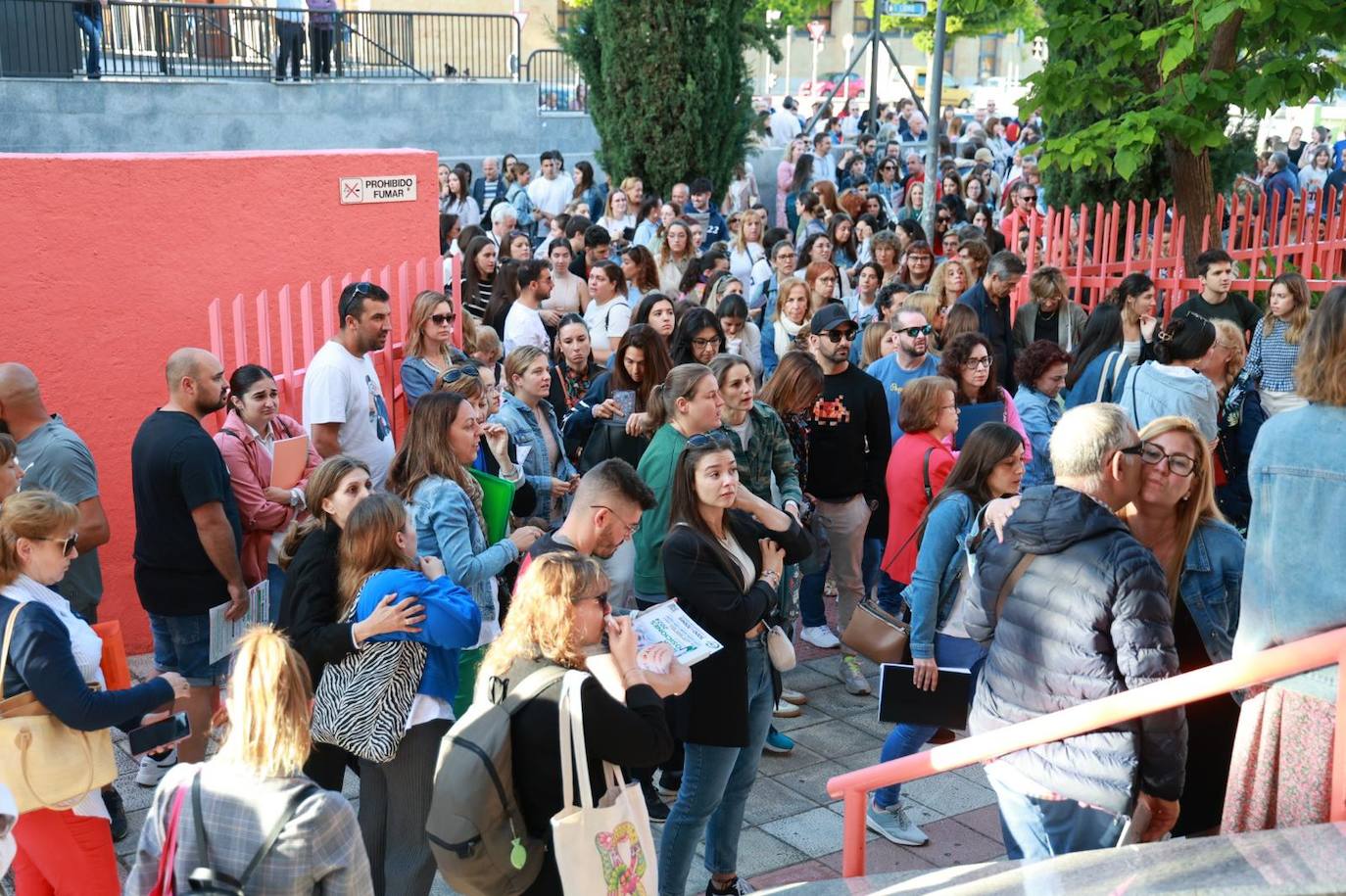 3.600 opositores en Salamanca luchan por conseguir una de las 103 plazas de Infantil