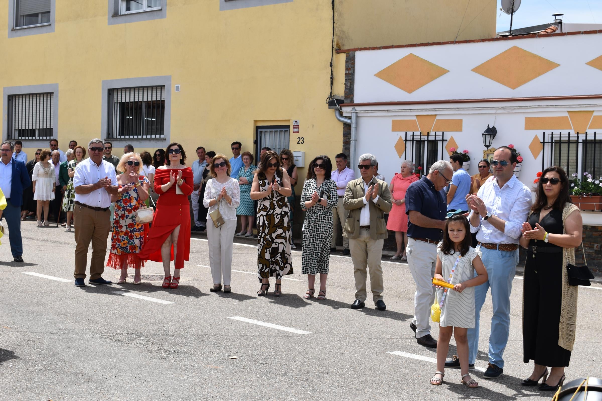 El primer paseo de San Juan Bautista ha sido en Calzada de Don Diego