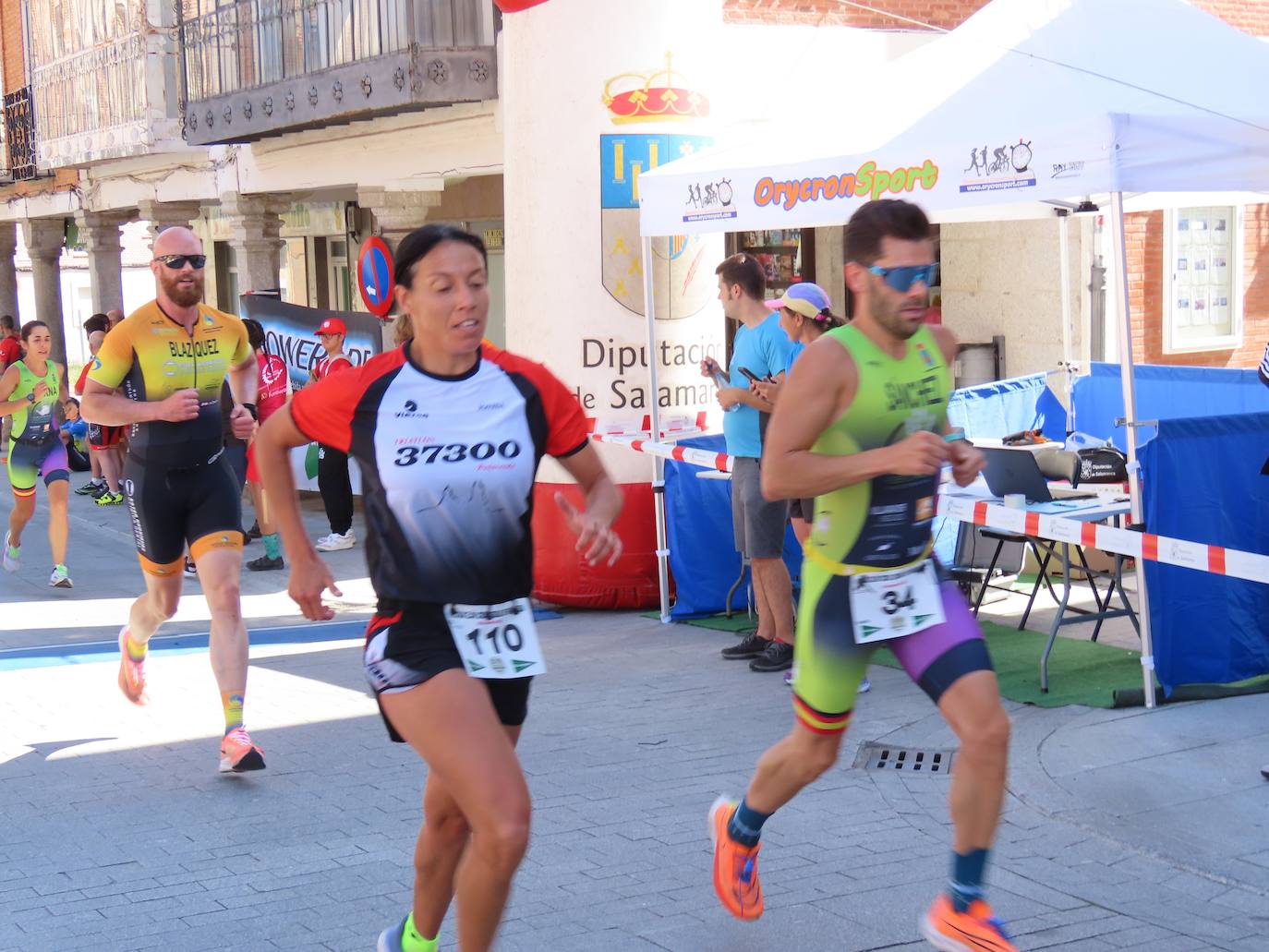 Jorge Horcajo y María Jesús Martín se imponen en el VII Duatlón Cross ‘Ciudad de Peñaranda’