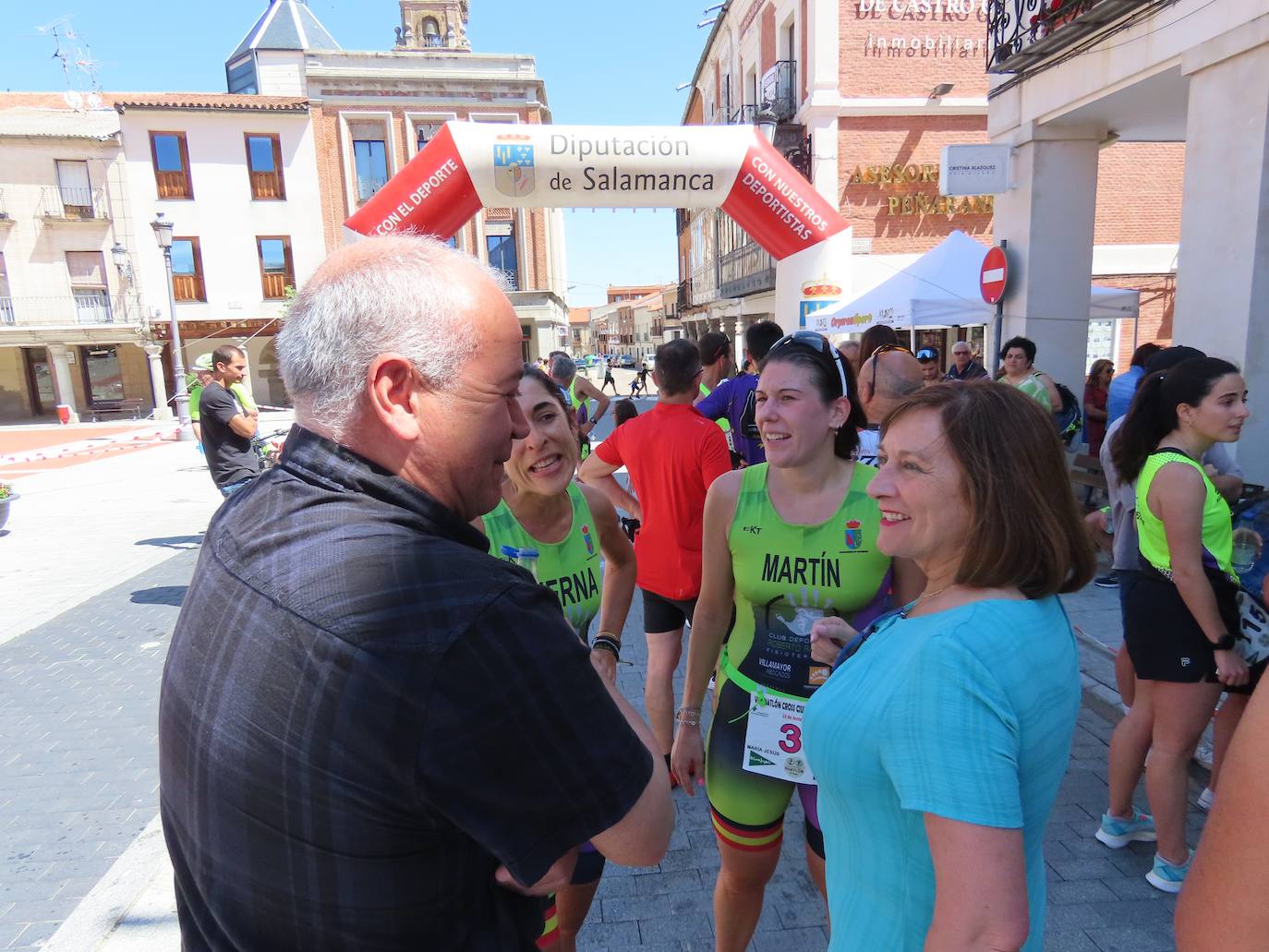 Jorge Horcajo y María Jesús Martín se imponen en el VII Duatlón Cross ‘Ciudad de Peñaranda’