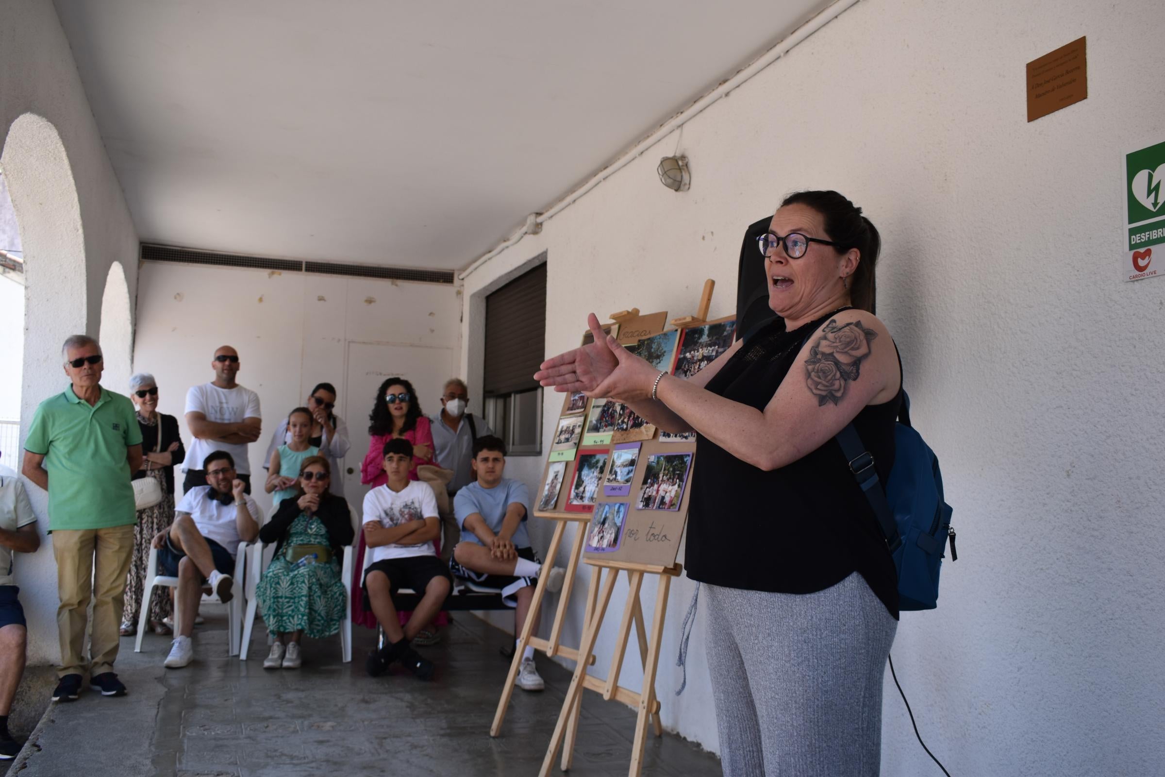 Valverdón recuerda en un bonito homenaje póstumo al profesor José García Becerra