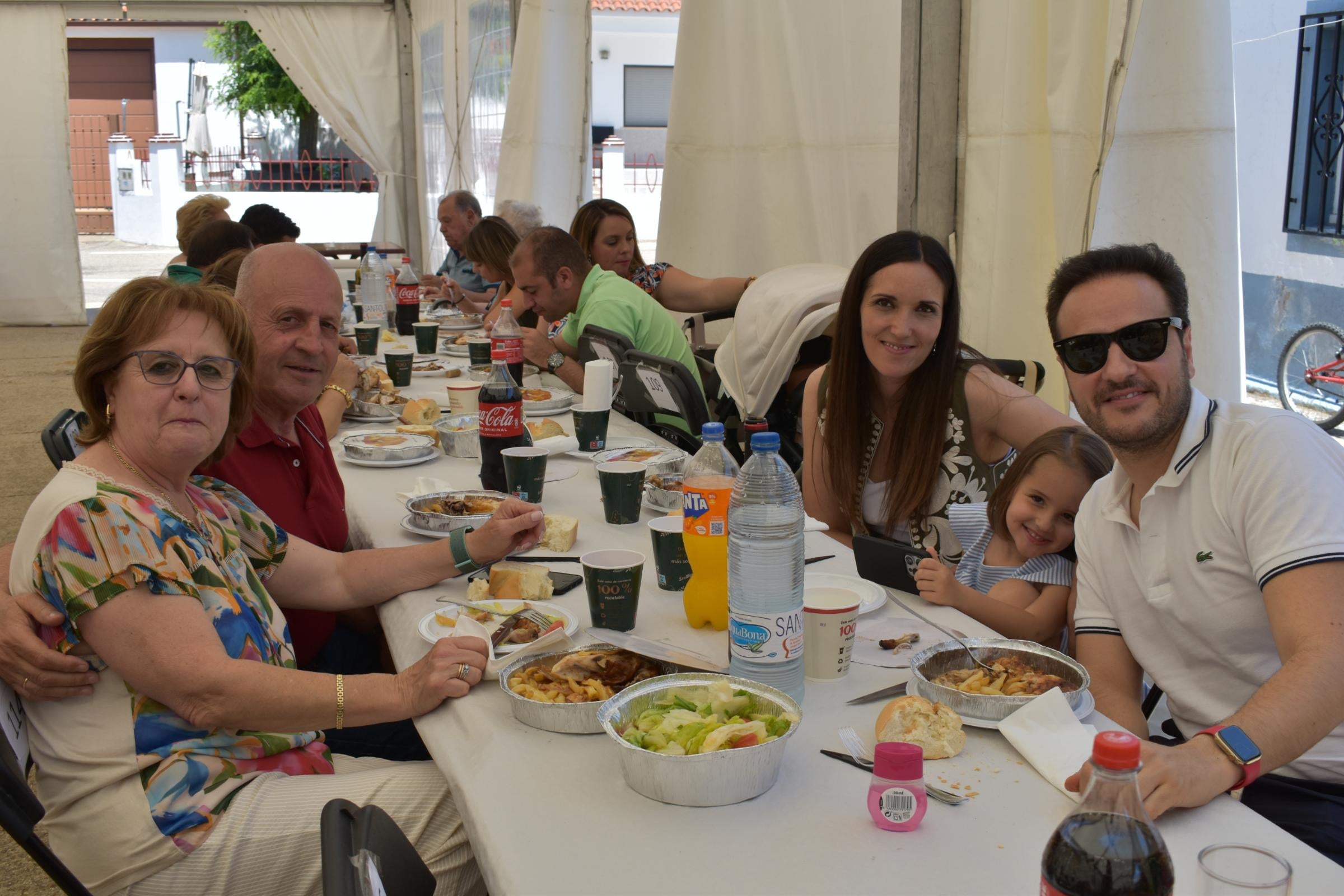 Calzada de Don Diego despide las fiestas de San Juan Bautista con una comida para 250 personas