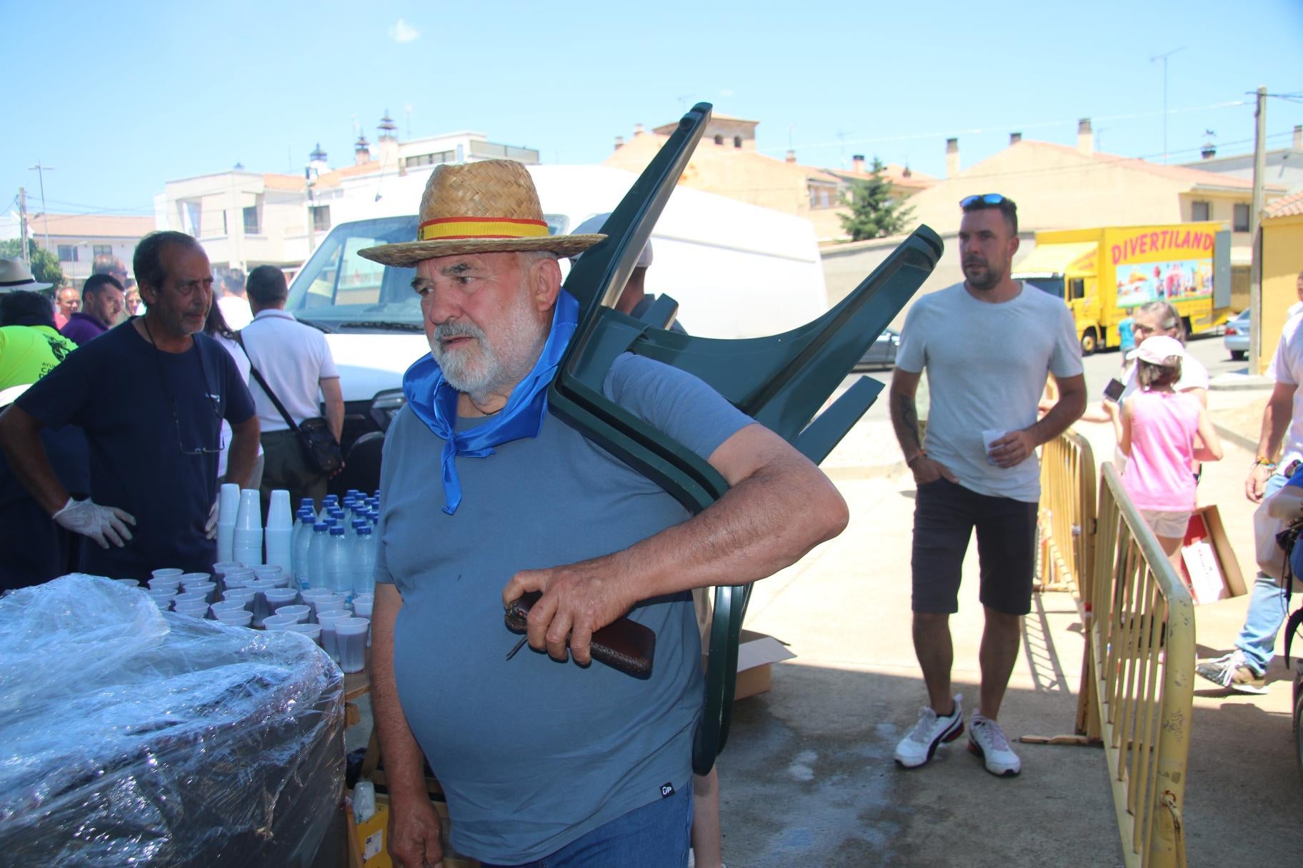 Gran fin de fiesta gastronómico en Castellanos de Villiquera