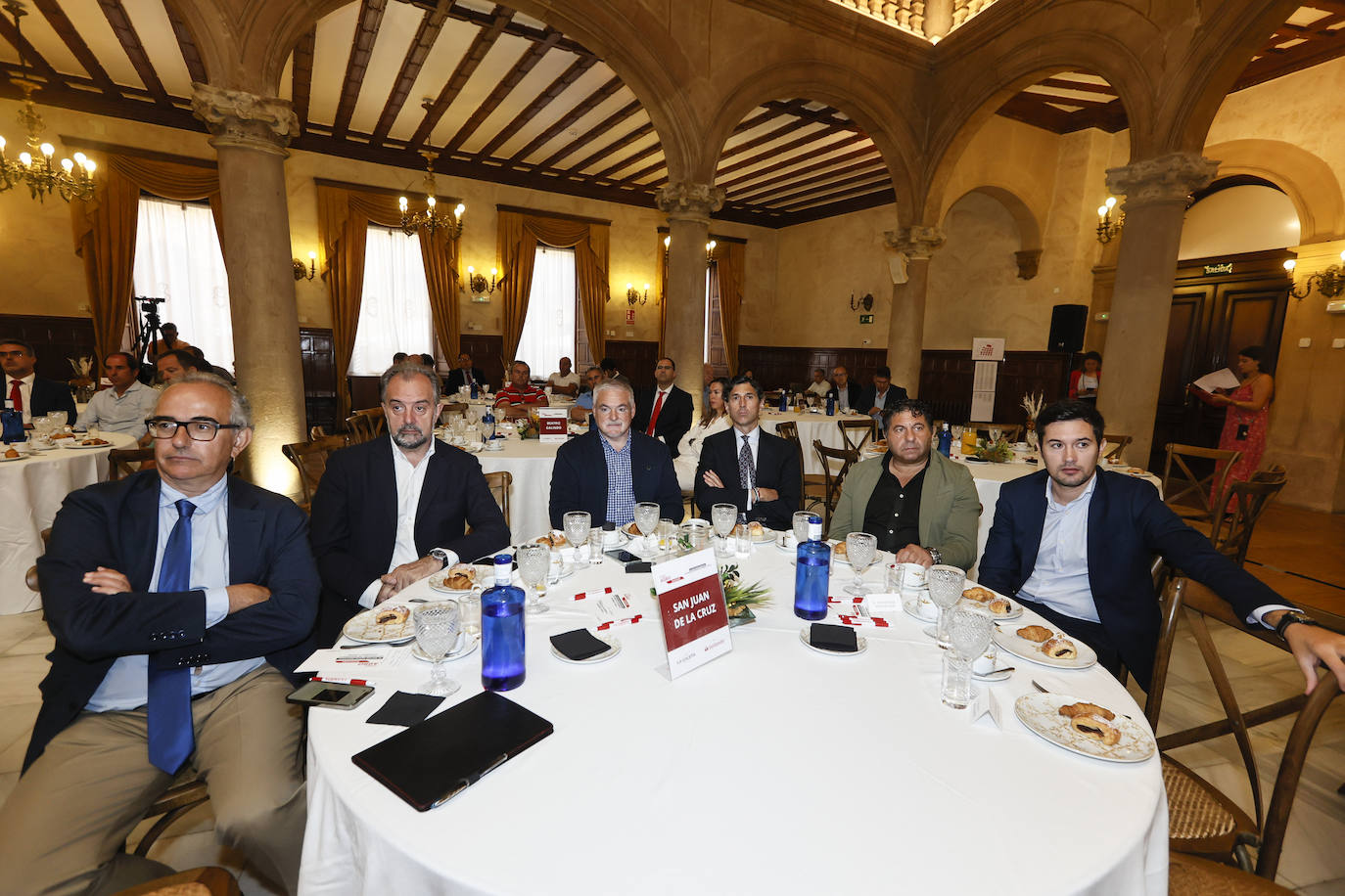 Enrique Gómez y José Ignacio García (Mirat), Víctor Manuel Rodríguez (Copasa), Javier Sierra (Banco Santander) Pedro Campal (Bernabé Campal) y Francisco Cenzual (Campal).