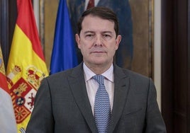 El presidente de la Junta de Castilla y León, Alfonso Fernández Mañueco.