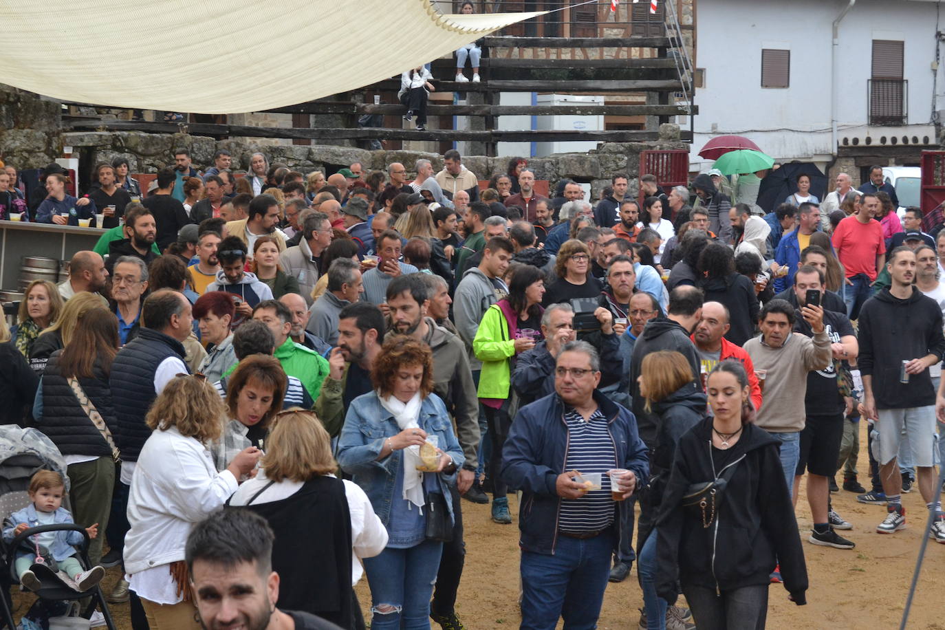 Descarga de decibelios en San Martín del Castañar