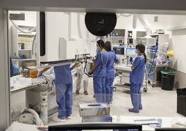 Personal de Radiología del Hospital de Salamanca.