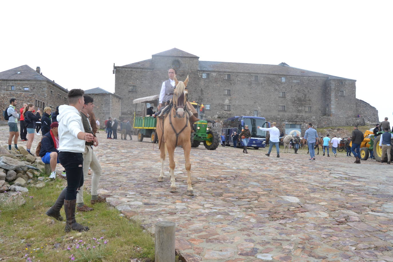 Los romeros de la Peña de Francia llegan al santuario