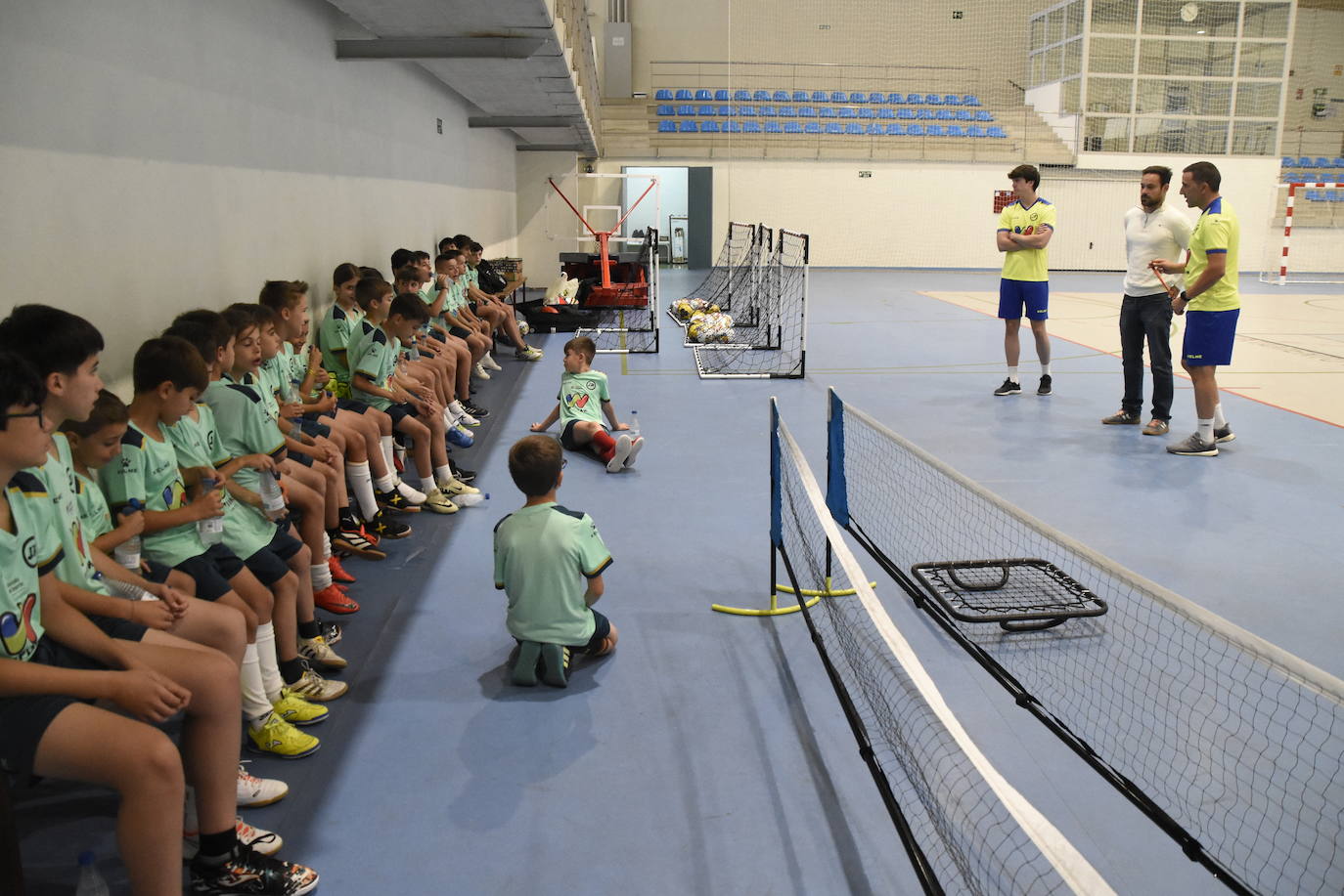 Arranca el campus de fútbol sala José Ruiz en Miróbriga