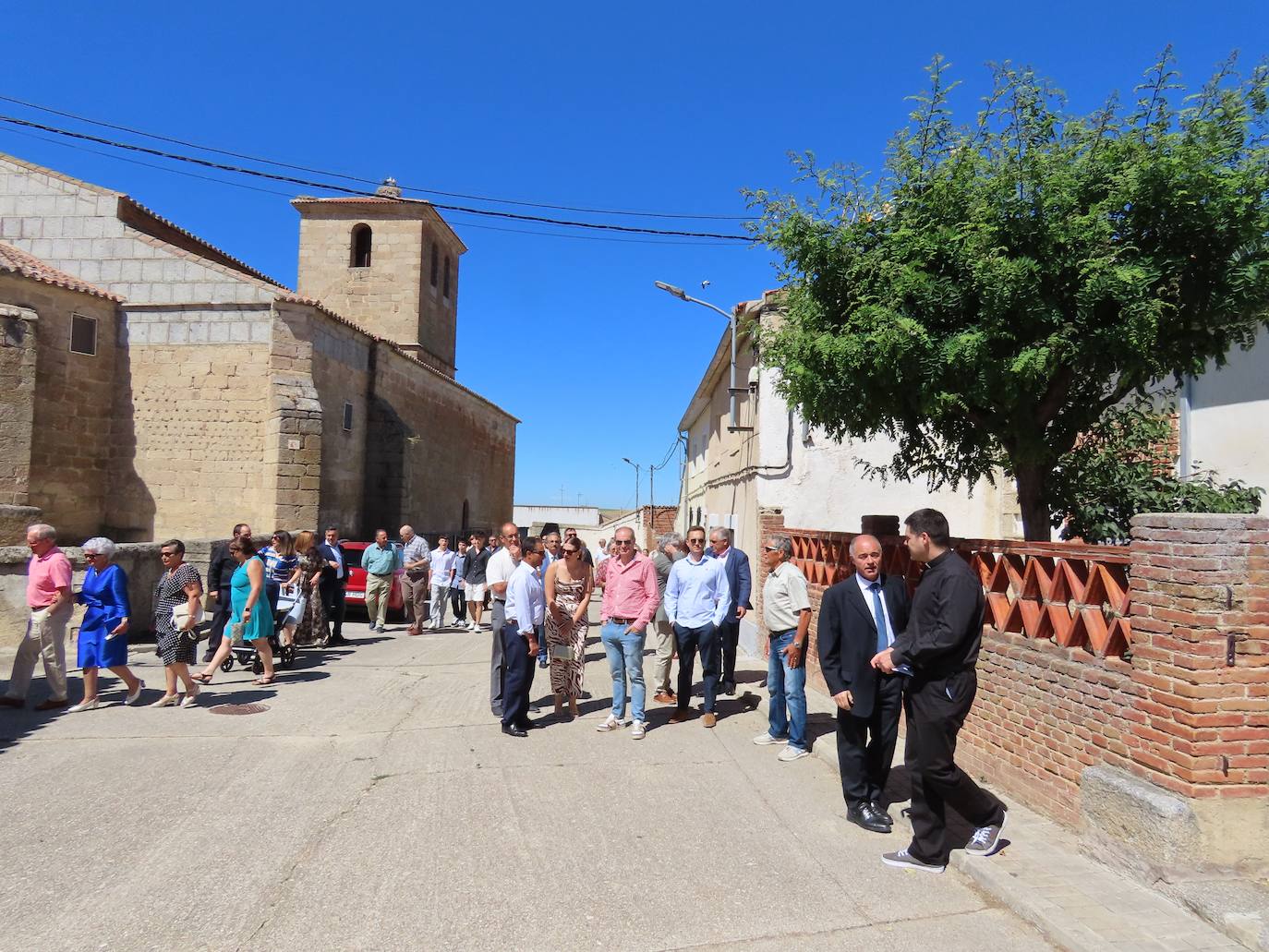 Así ha sido procesión en honor a la Virgen del Rosario de Mancera