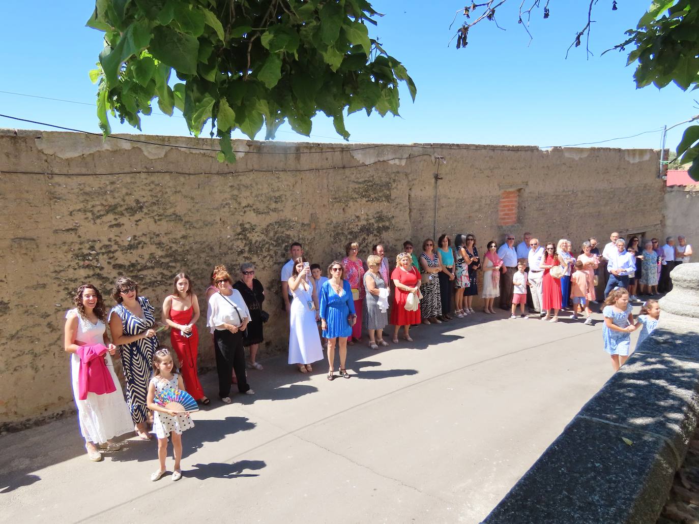 Así ha sido procesión en honor a la Virgen del Rosario de Mancera