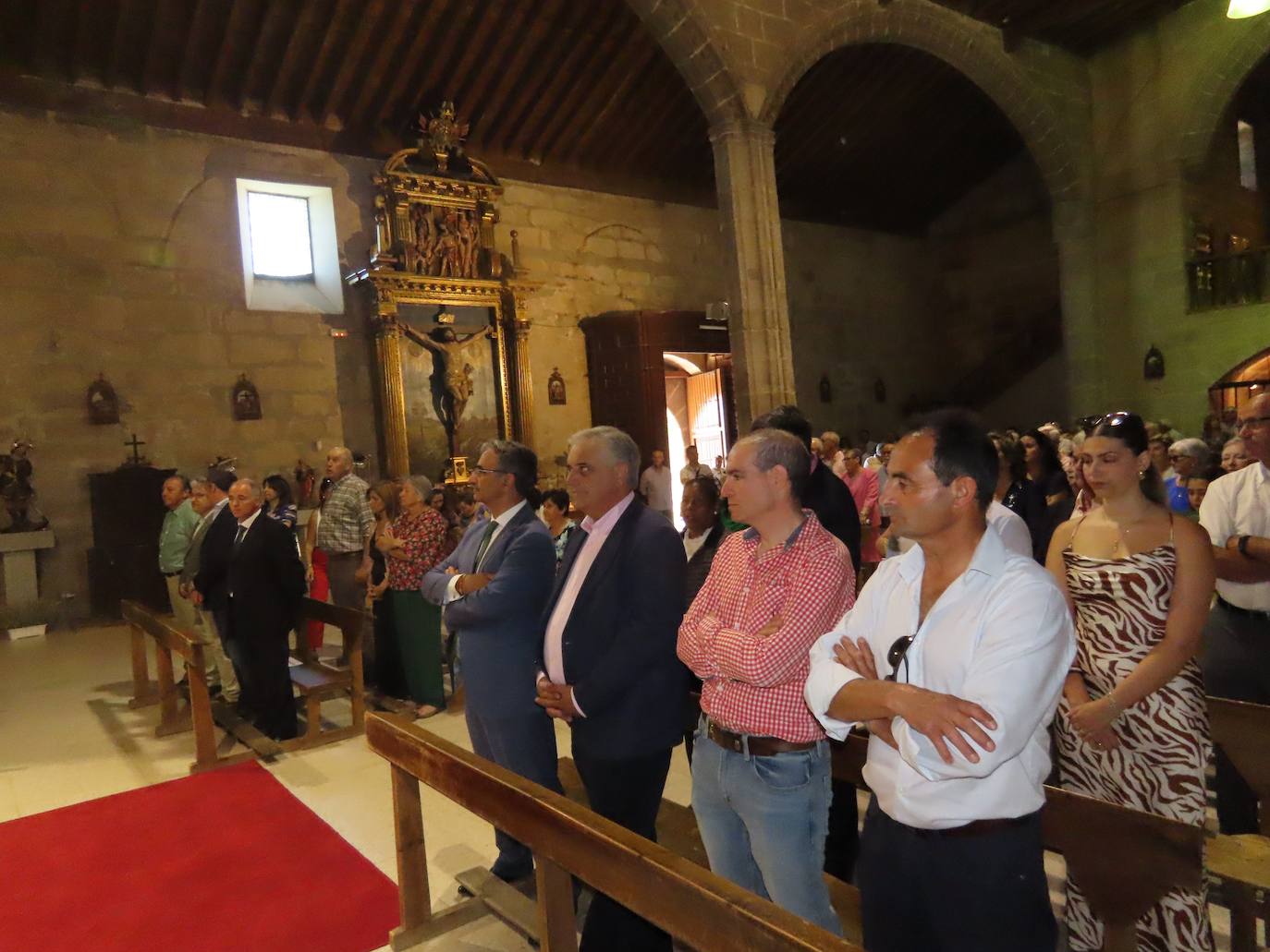 Así ha sido procesión en honor a la Virgen del Rosario de Mancera