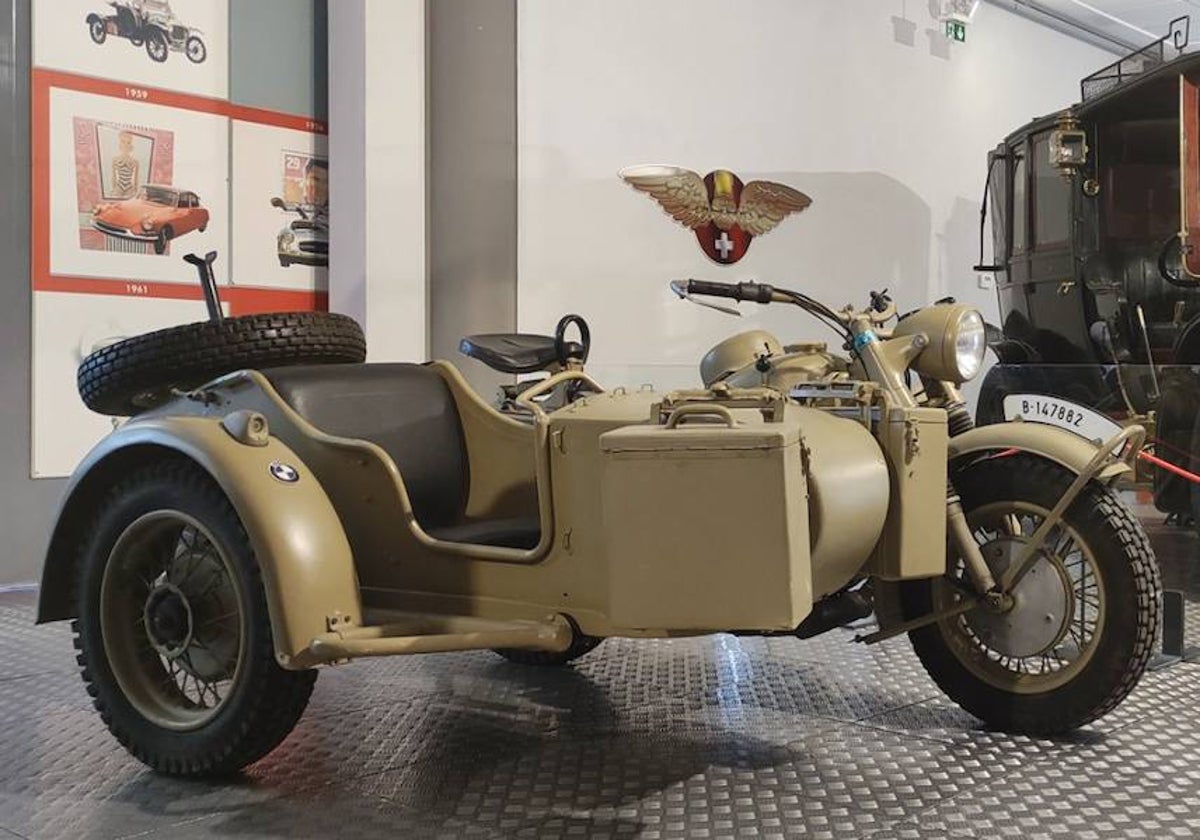 El Museo de la Automoción exhibirá en Salamanca una motocicleta de la Segunda Guerra Mundial
