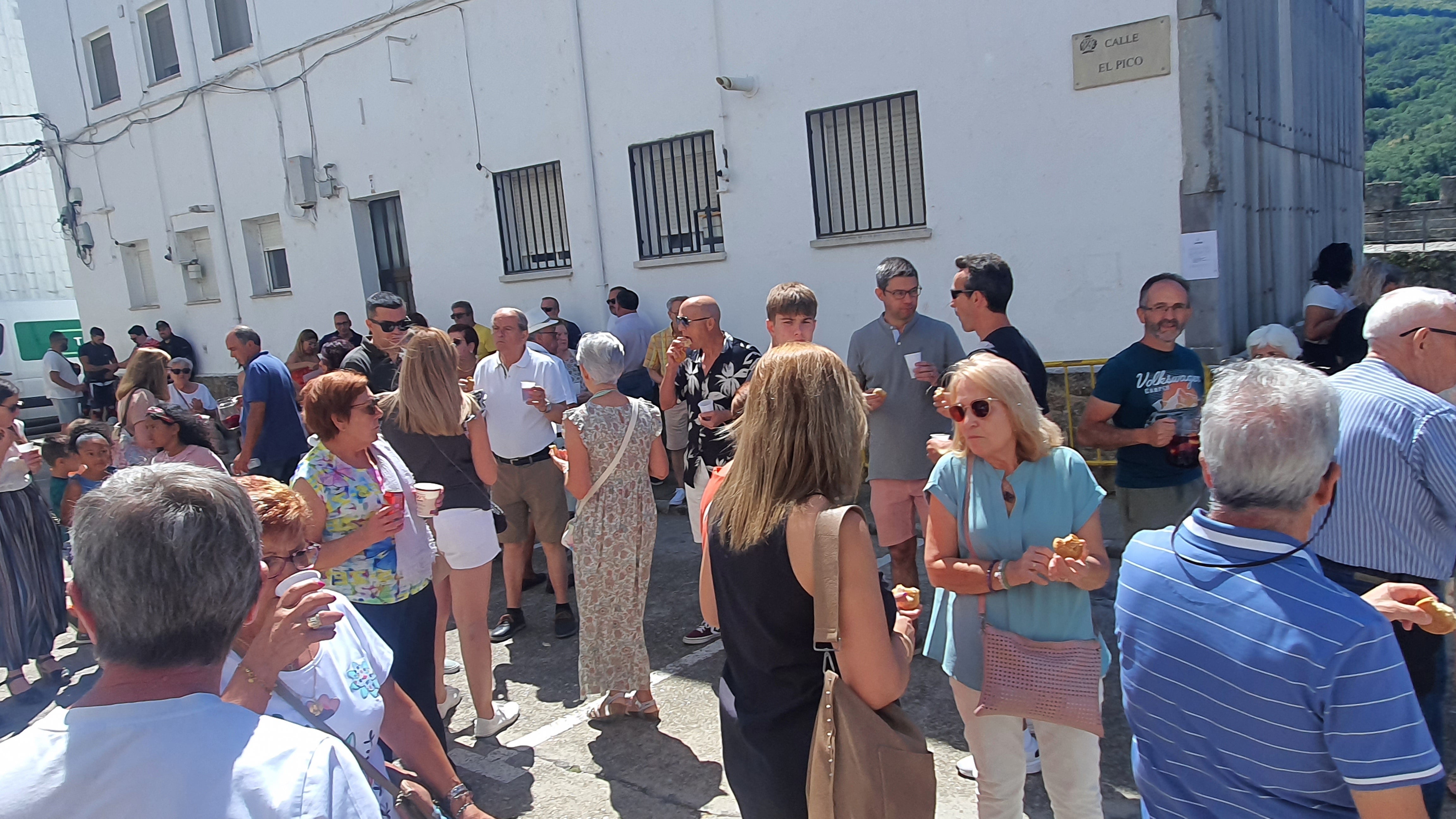 El barrio de La Antigua en Béjar despide unas fiestas con buena participación del público