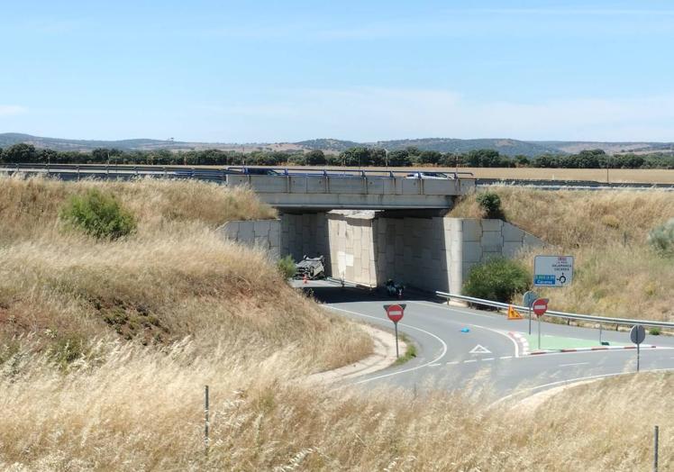 Así ha quedado el lugar del accidente