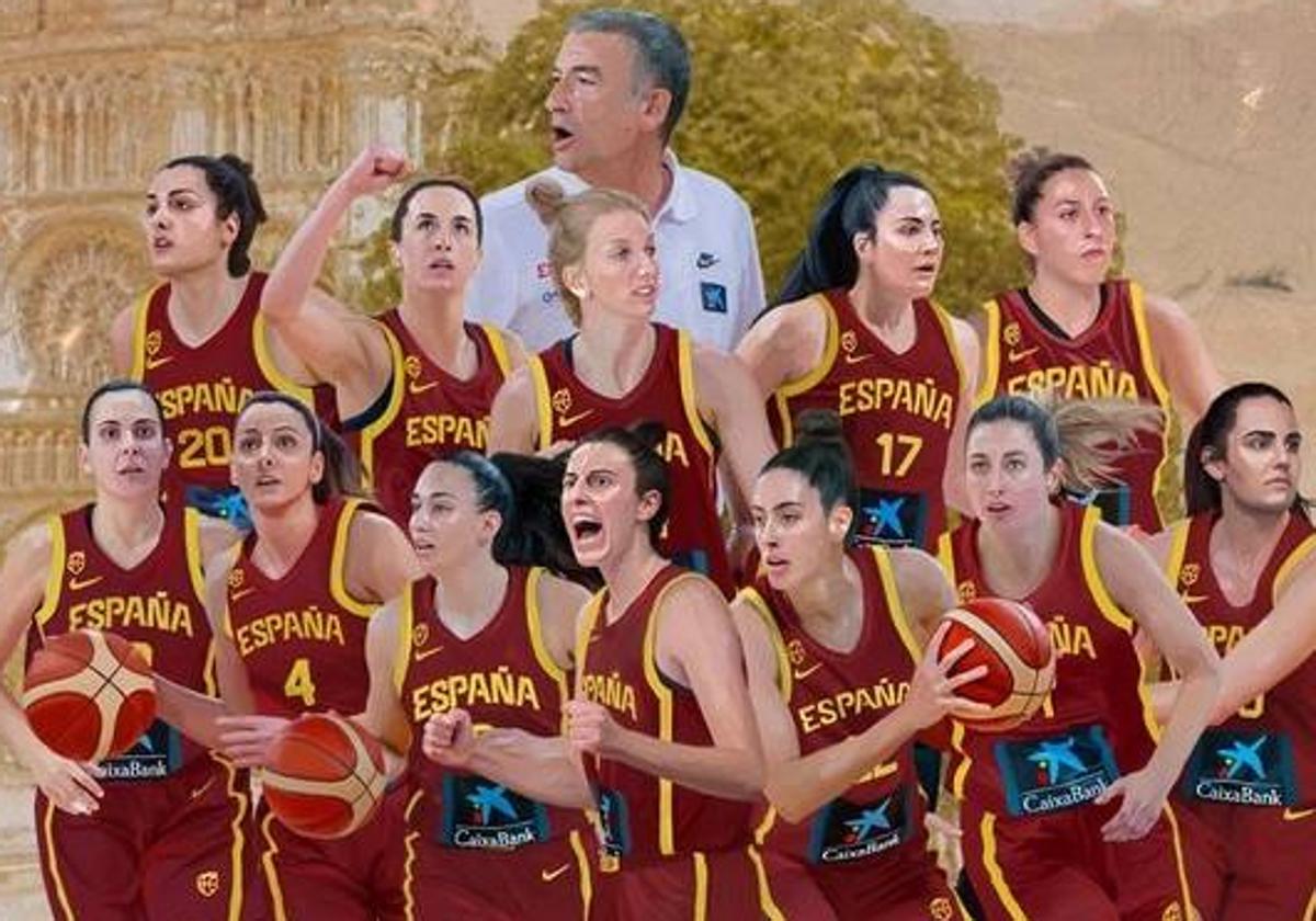 Imagen compartida por el Equipo Nacional de Baloncesto en Twitter