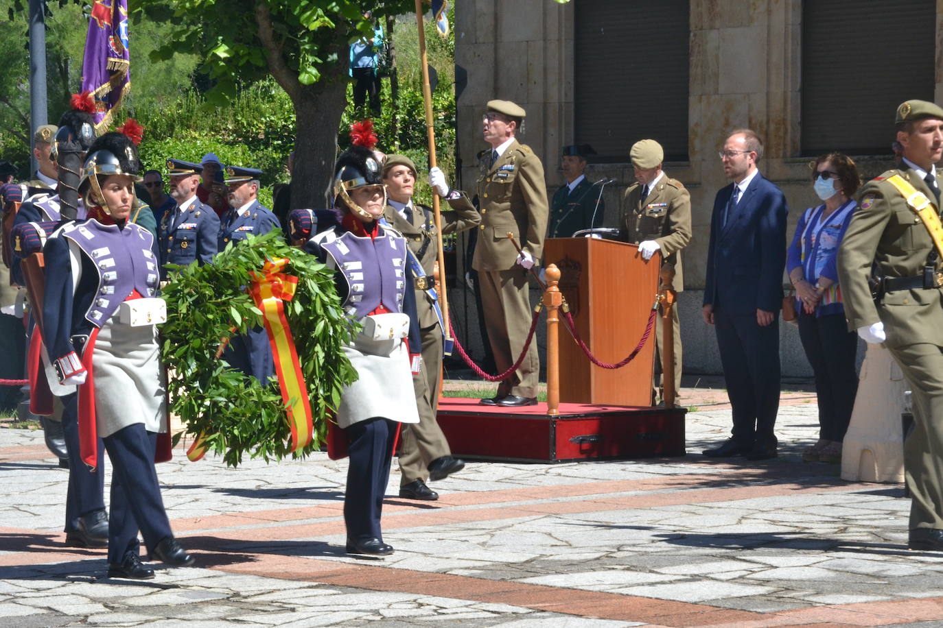 Ciudad Rodrigo rinde tributo a los caídos ante Napoleón